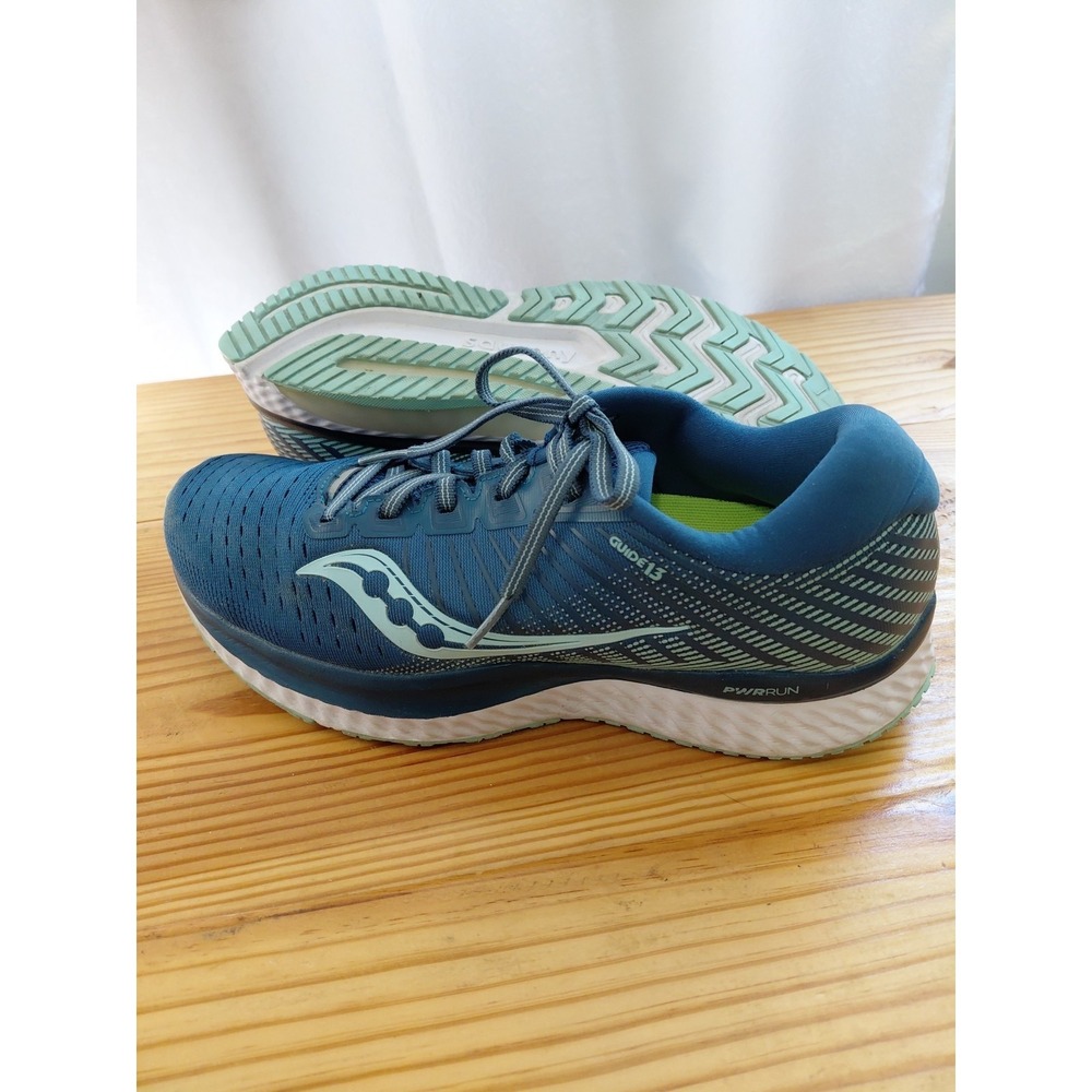 Saucony Guide 13 Women's Running Shoes 9.5 Blue/Aqua $140 EUC Clean